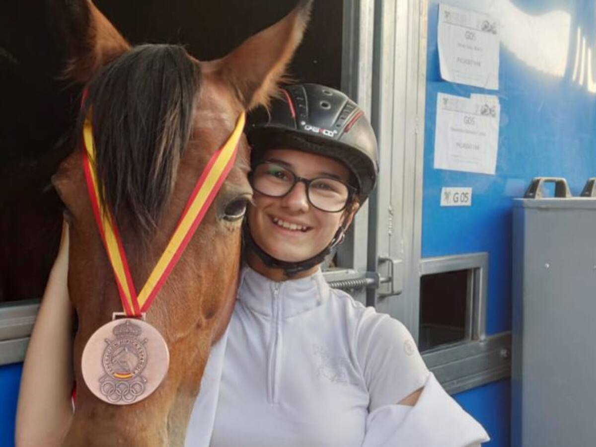 Una colmenareña se hace con el bronce en el Campeonato de España de Ponis