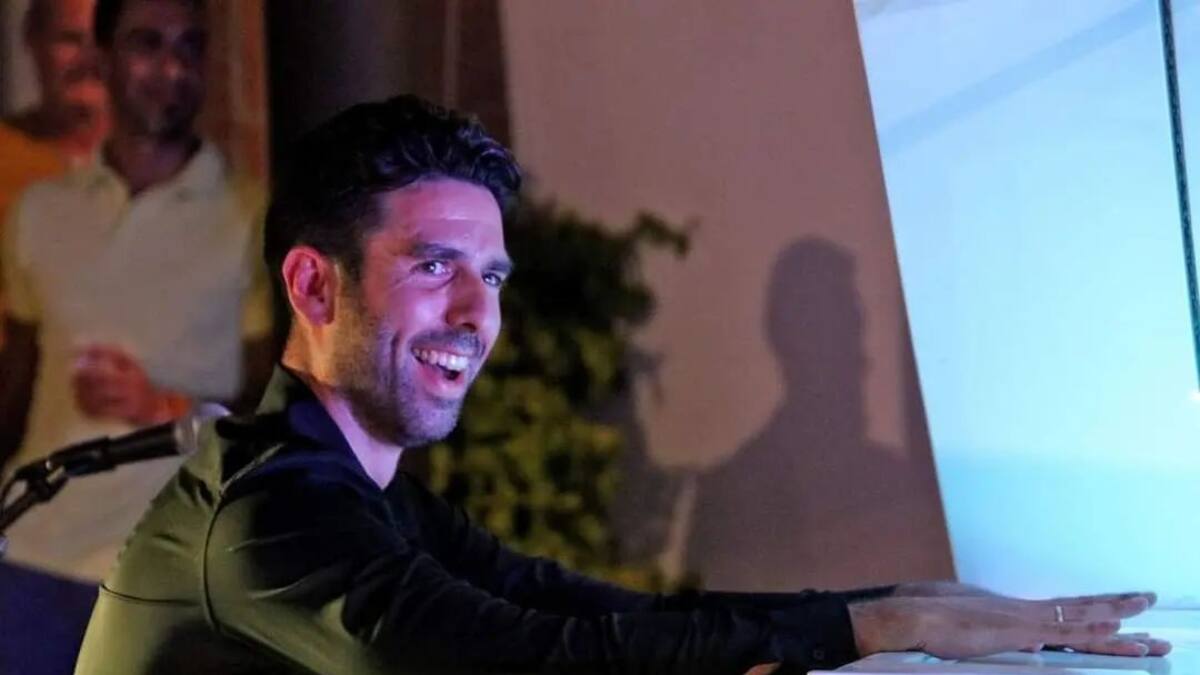 Diego Valdivia embajador del Campo del Campo de Gibraltar /Foto Karl Smallman