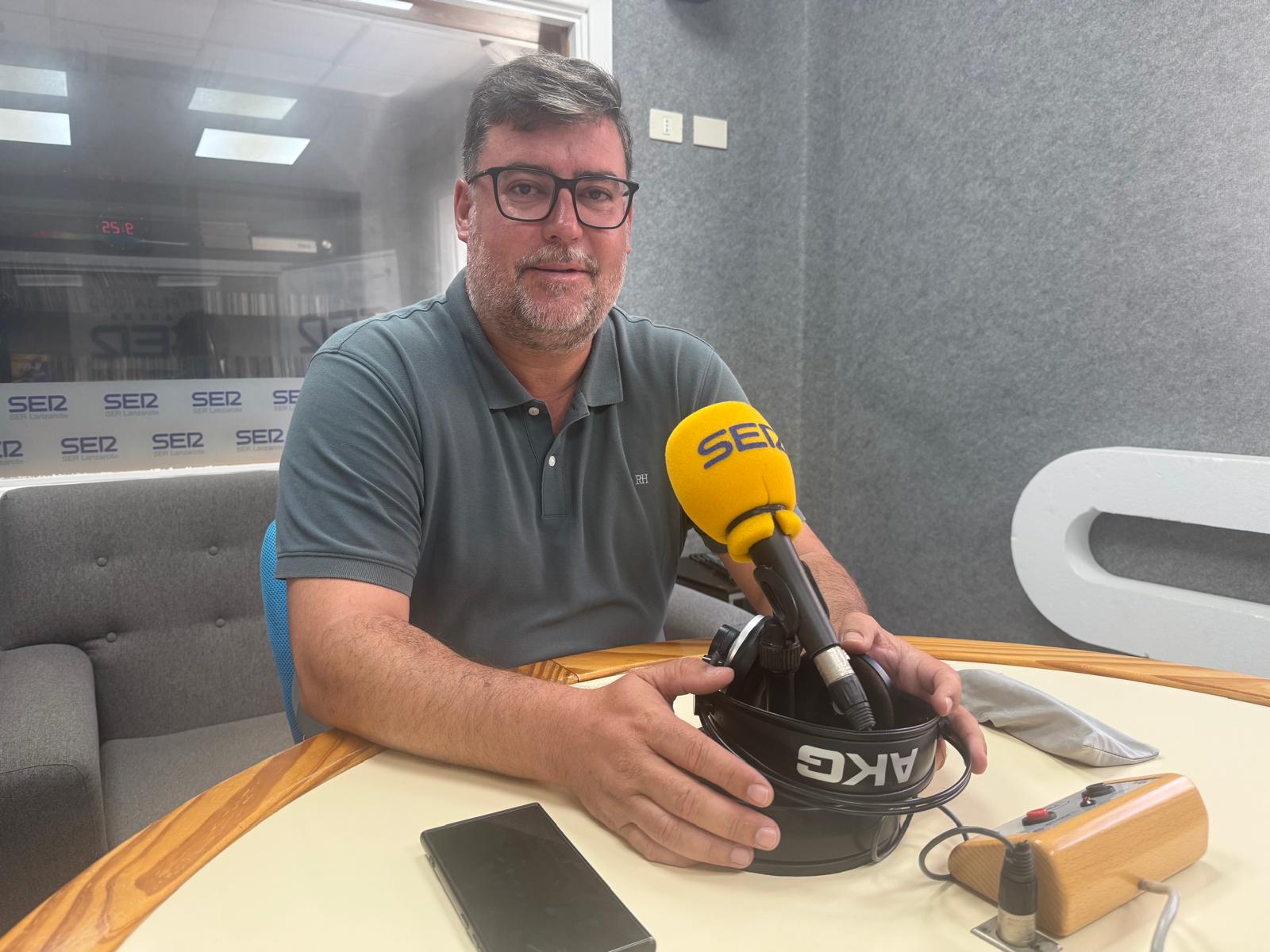 Isidro Pérez, alcalde de San Bartolomé.