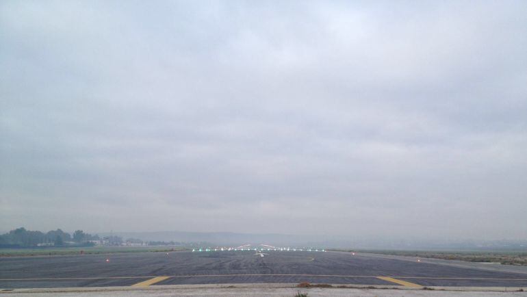 Pista del aeropuerto de Córdoba.