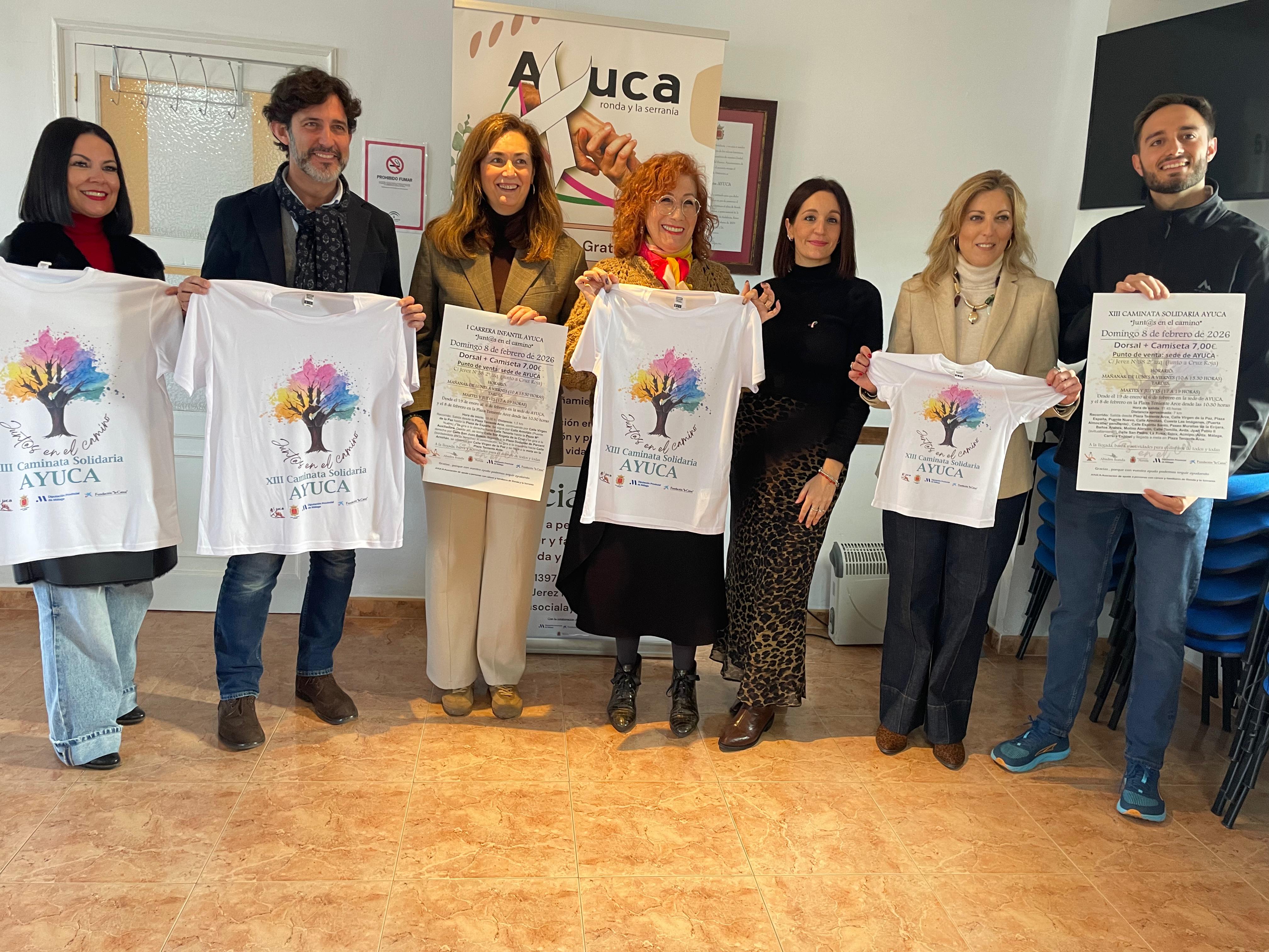 Presentación XIII Caminata Solidaria de AYUCA