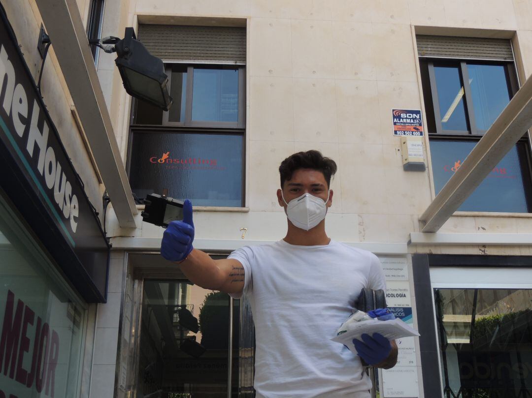 Darwin Núñez tras hacerse los test.