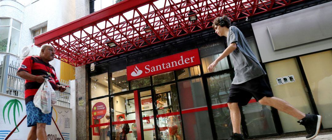 Una sucursal del Santander