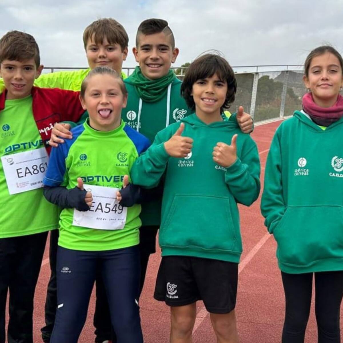 El Club Atletismo Elda rozó el pleno en el Provincial de Lanzamientos Largos