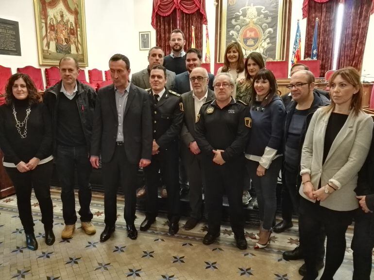 Foto de familia tras la toma de posesión