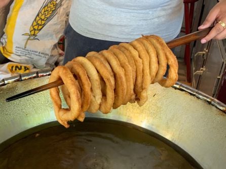 Jeringos preparados por Francisco, listos para consumir