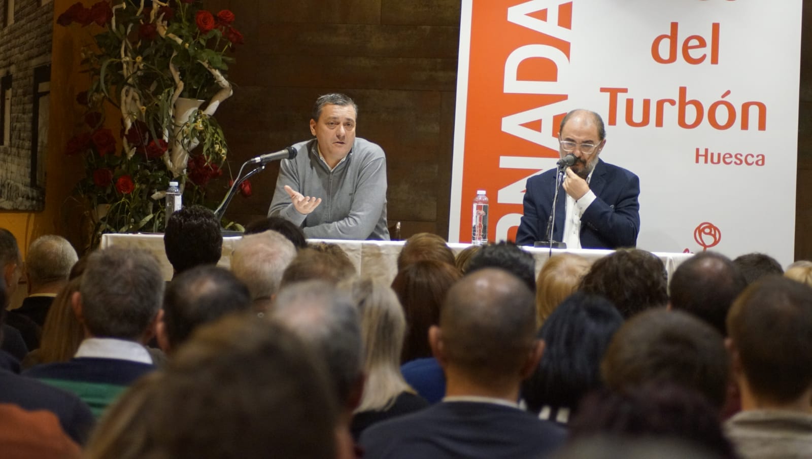 Fernando Sabés y Javier Lambán clausuraban las jornadas