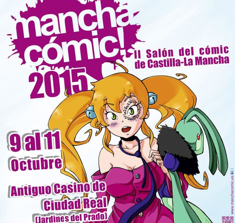 Cartel oficial de Mancha Cómic 2015