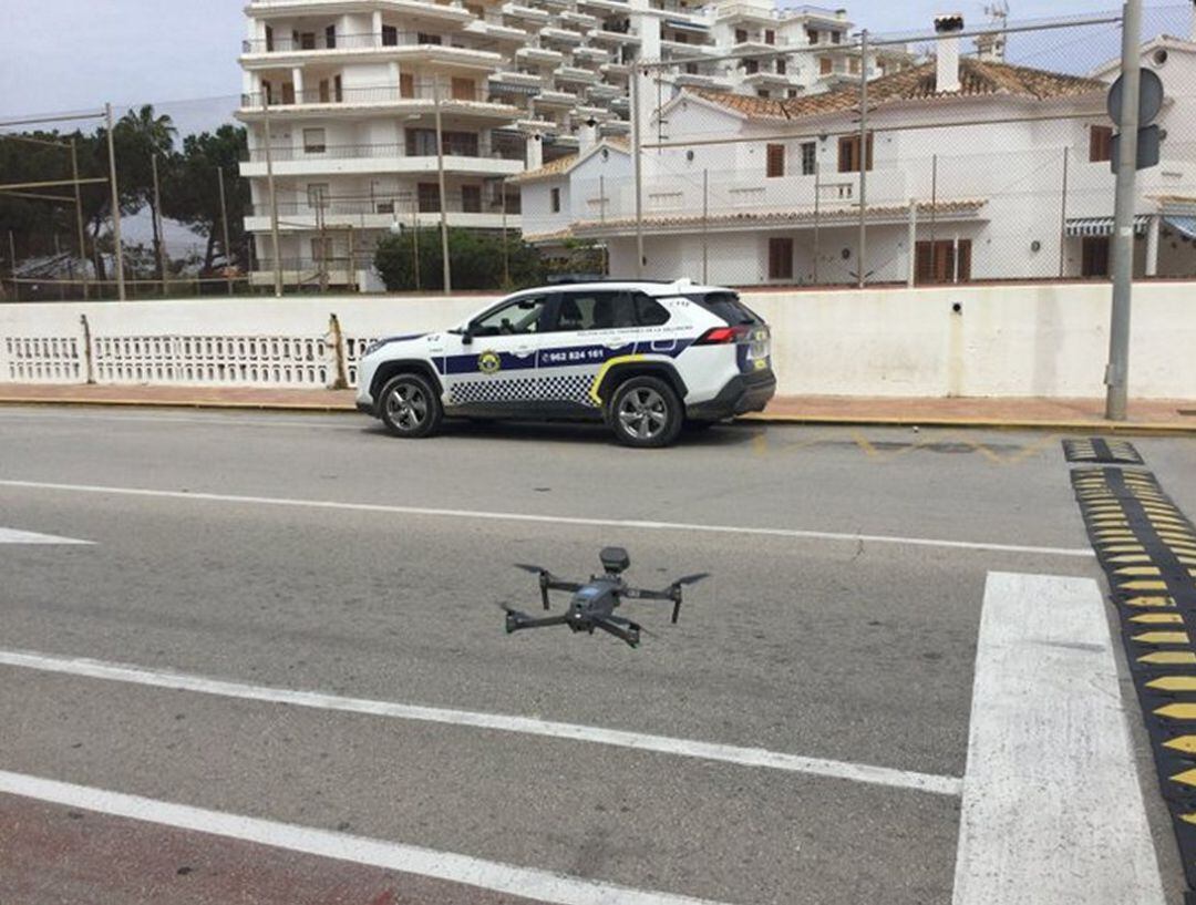 Dron de la Policía Local de Tavernes
