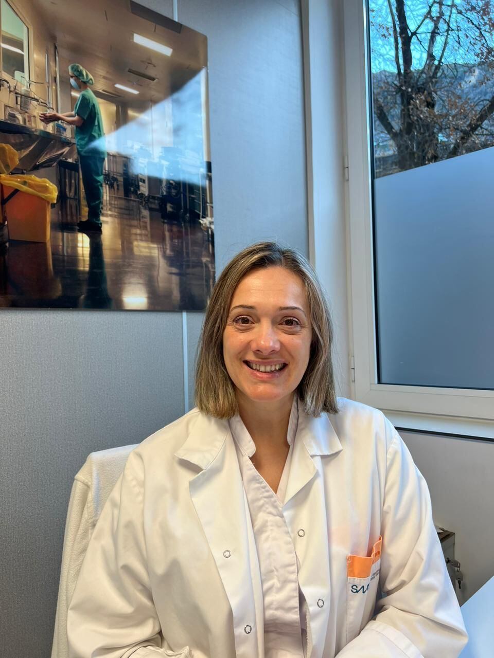 La presidenta del Col·legi d'Infermers i Infermeres d'Andorra, Isabel Vallejo.