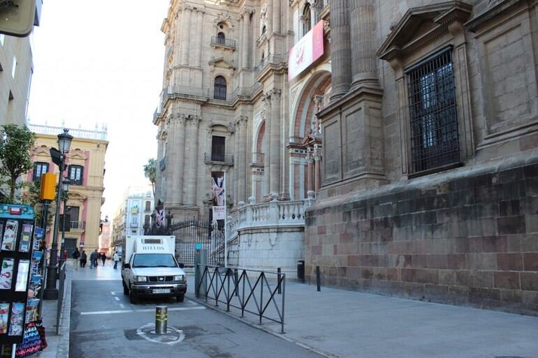 Entorno de la Catedral de Málaga