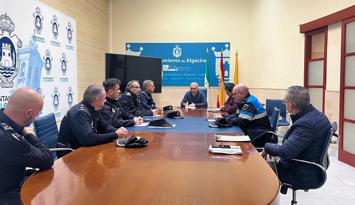 Reunión celebrada en el Ayuntamiento