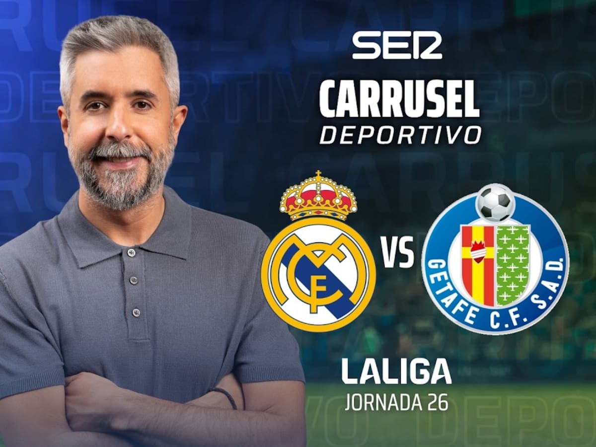 Real Madrid-Getafe CF, en directo: el partido de la jornada 26 de LaLiga, en vivo