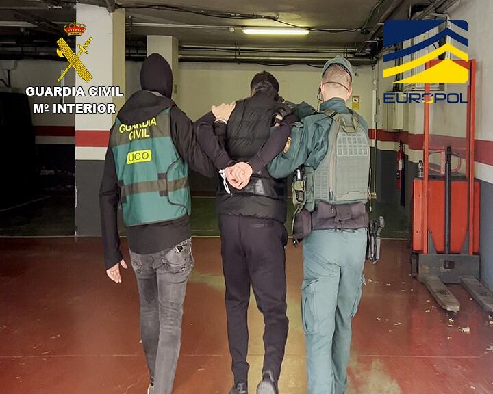 Operación policial contra el tráfico de drogas