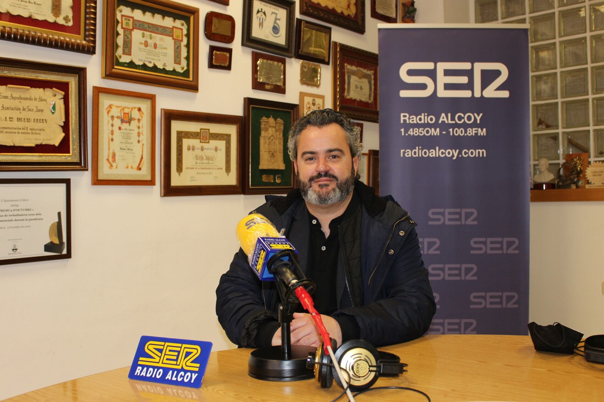 Raül Llopis és el regidor de Cultura d&#039;Alcoi.