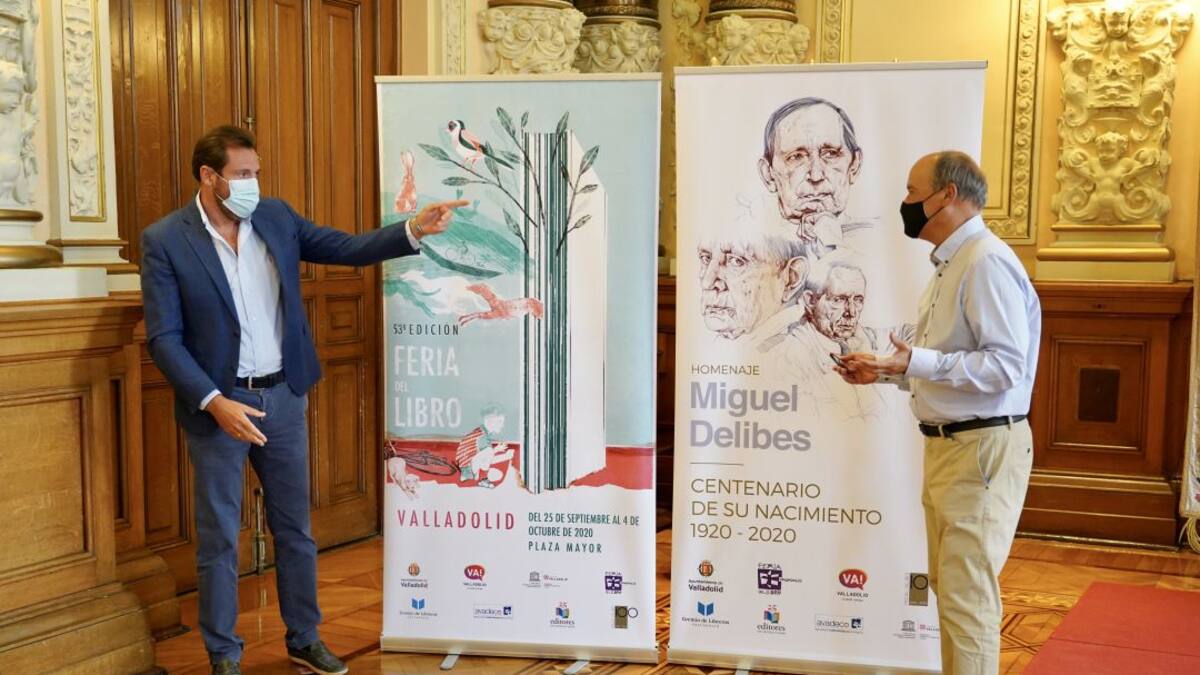 La Feria del Libro de Valladolid, sin firmas de autores y con medidas de control en la Plaza Mayor