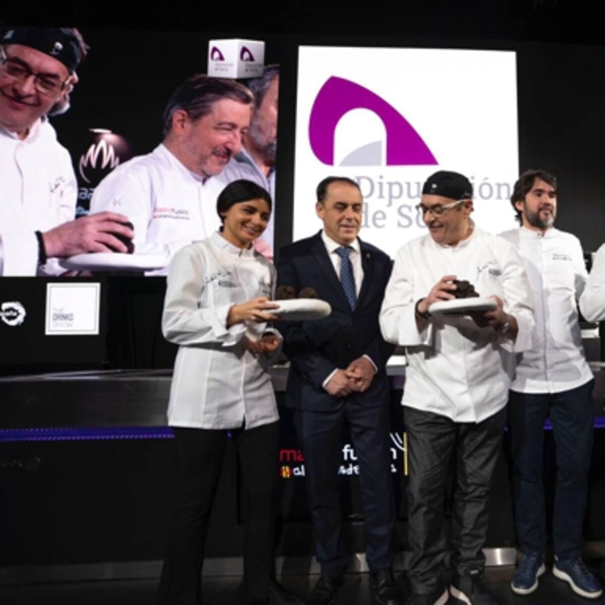 El Chef Andrea Tumbarello y Bodegas Tinto Pesquera se adjudican la subasta de la Trufa Negra de Soria