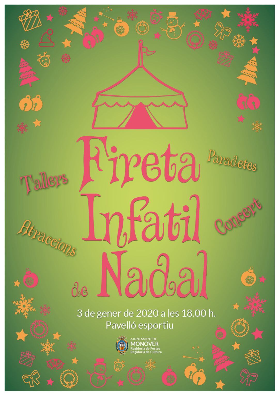 Cartel de la feria en Monóvar