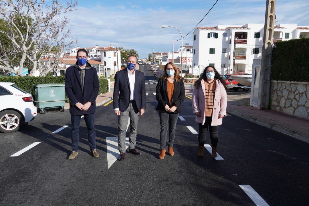 La principal avinguda de la urbanització alaiorenca ja està arreglada.