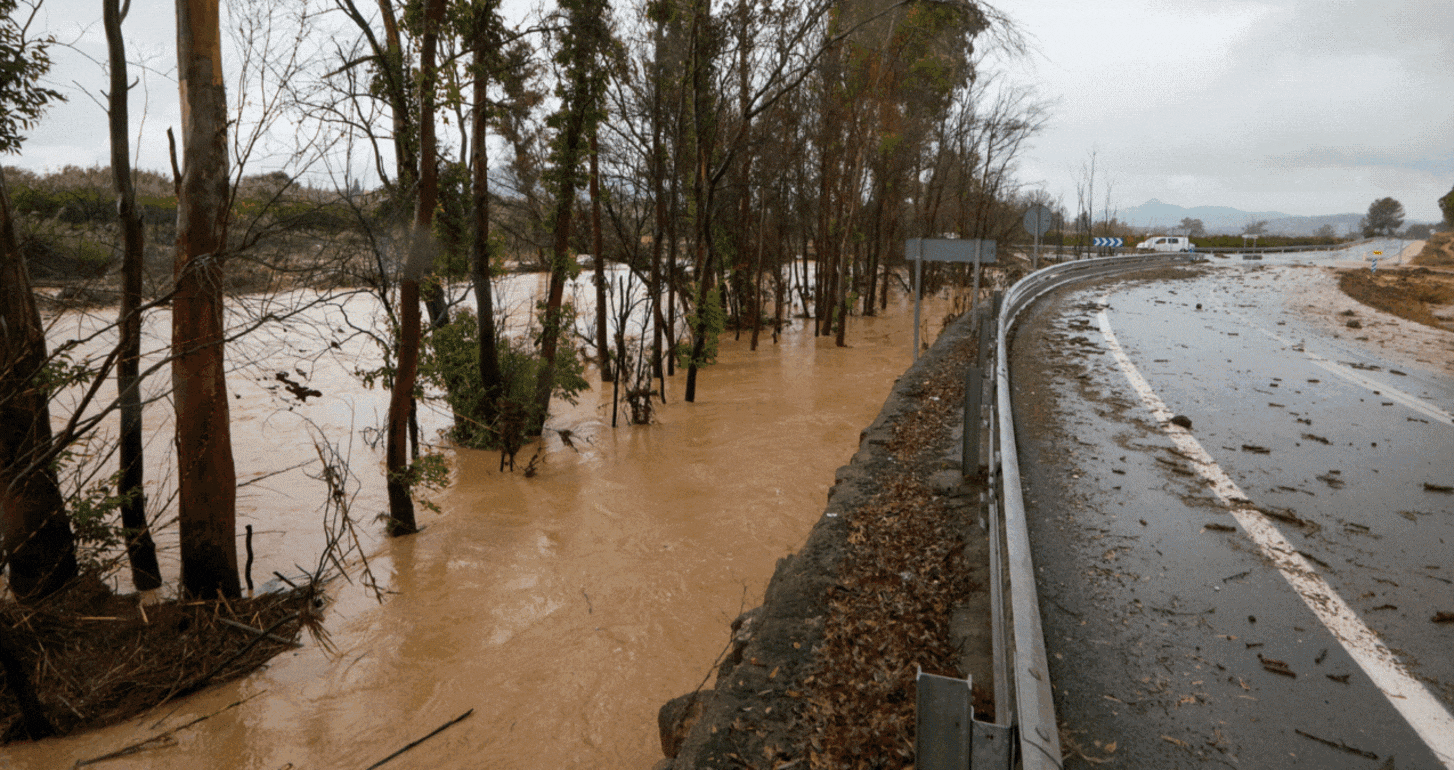 La DANA se ceba con el interior de la provincia de Valencia: graves inundaciones en las comarcas de Utiel-Requena y la Ribera Alta