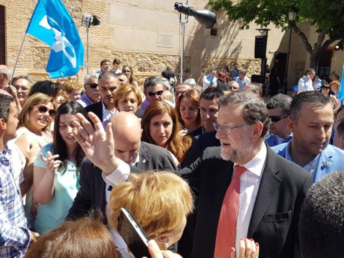 Rajoy en Malagón: "La unión hace la fuerza"