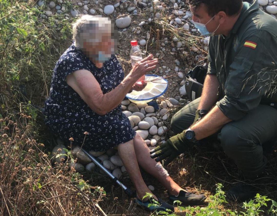 Mujer localizada en buen estado en la Ribera de Cabanes