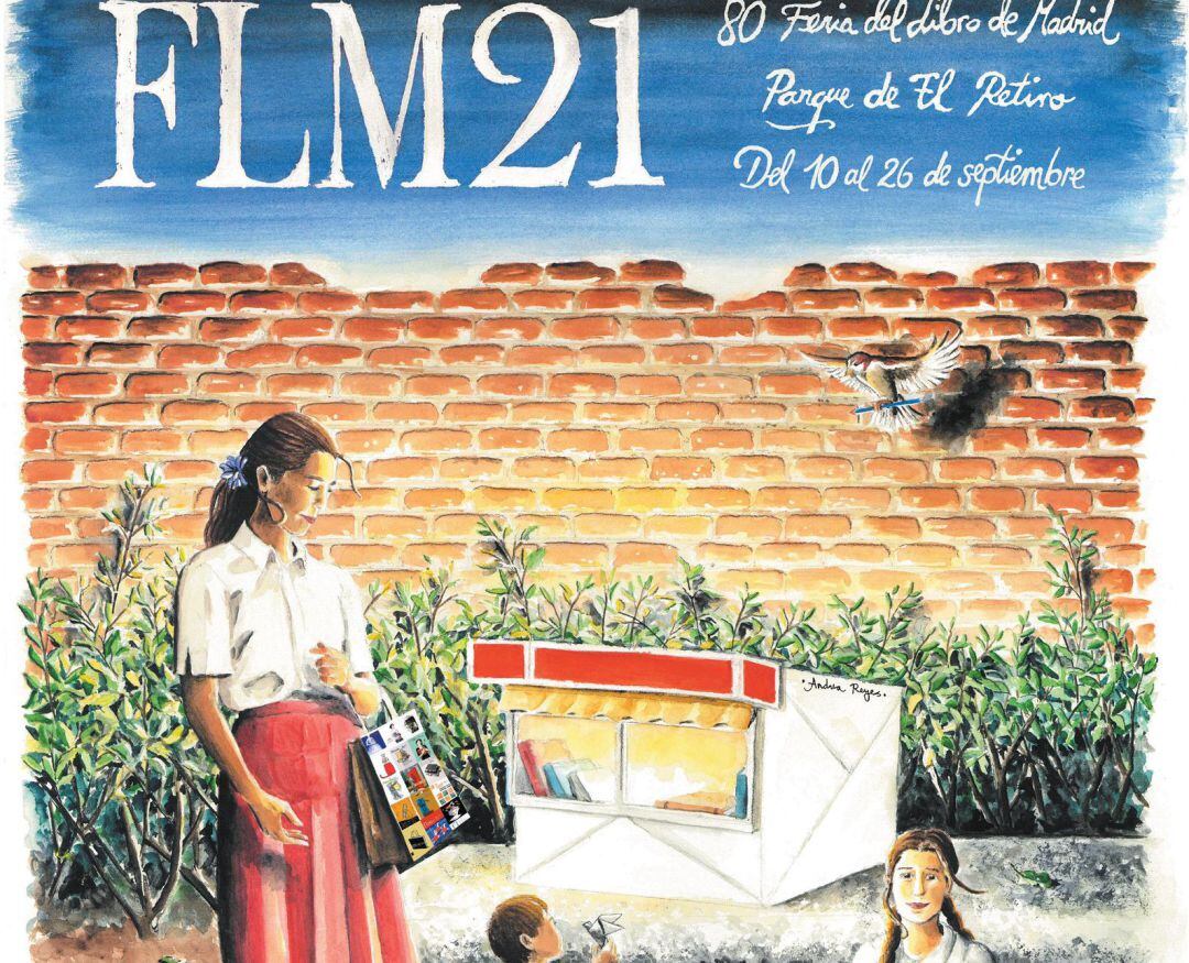 Cartel para la Feria del Libro de Madrid de este año.