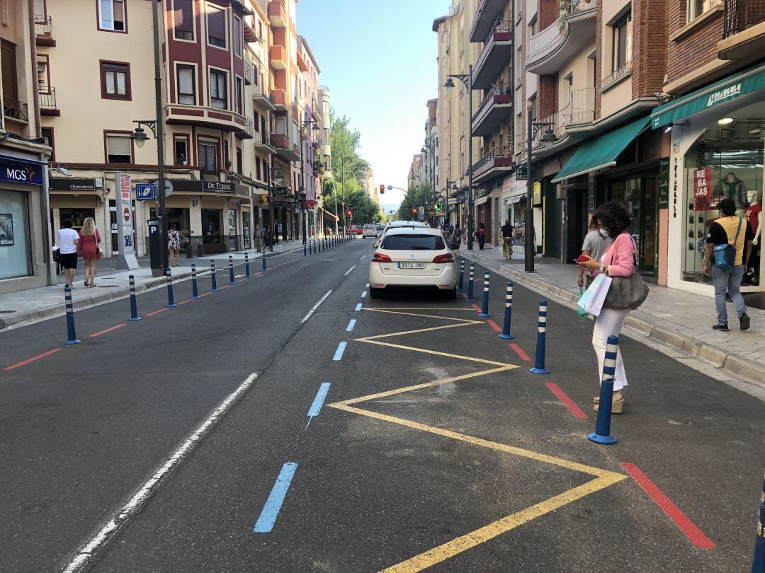 Calle República Argentina en Logroño.