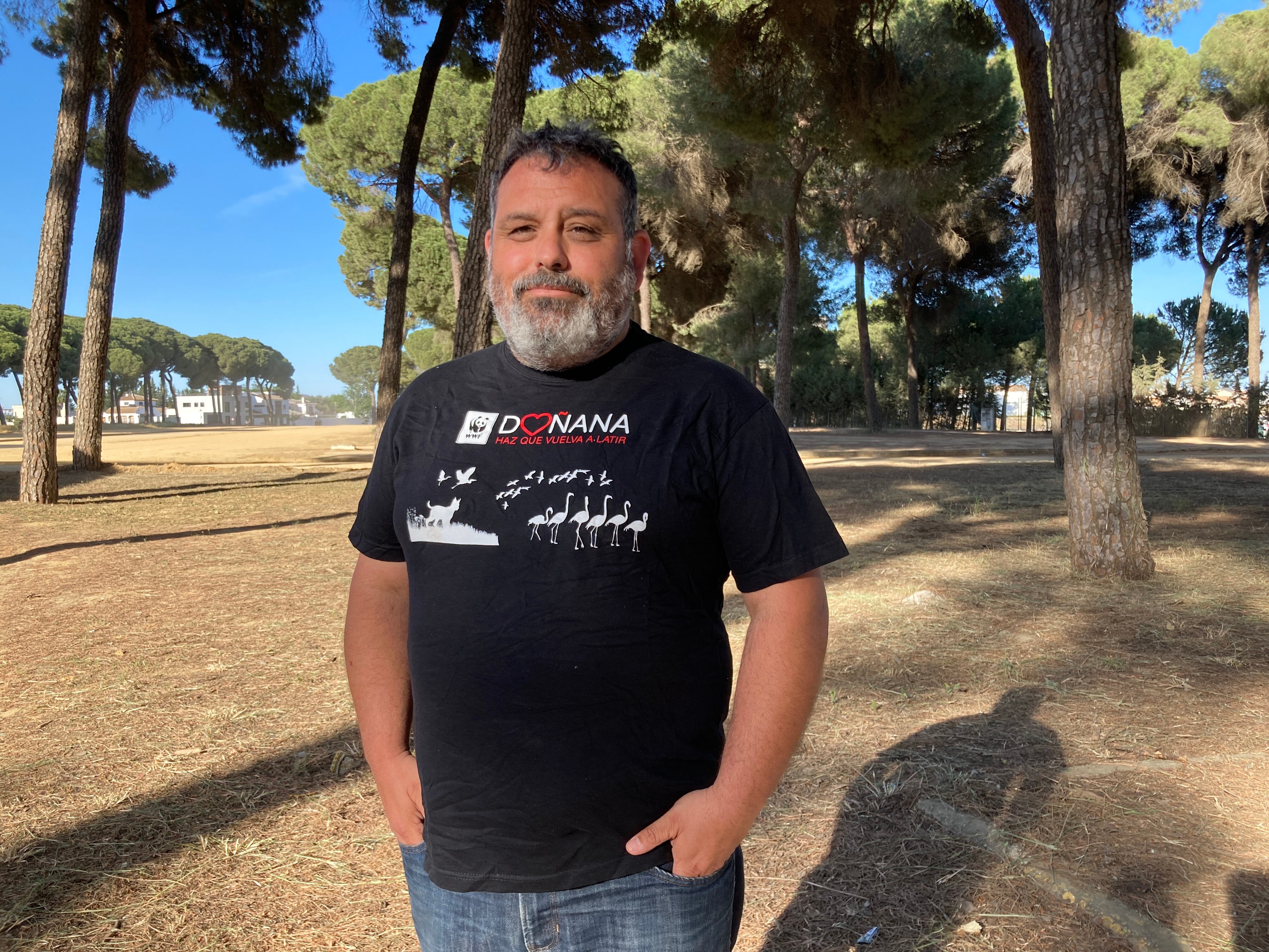 Juanjo Carmona, coordinador para Doñana de WWF