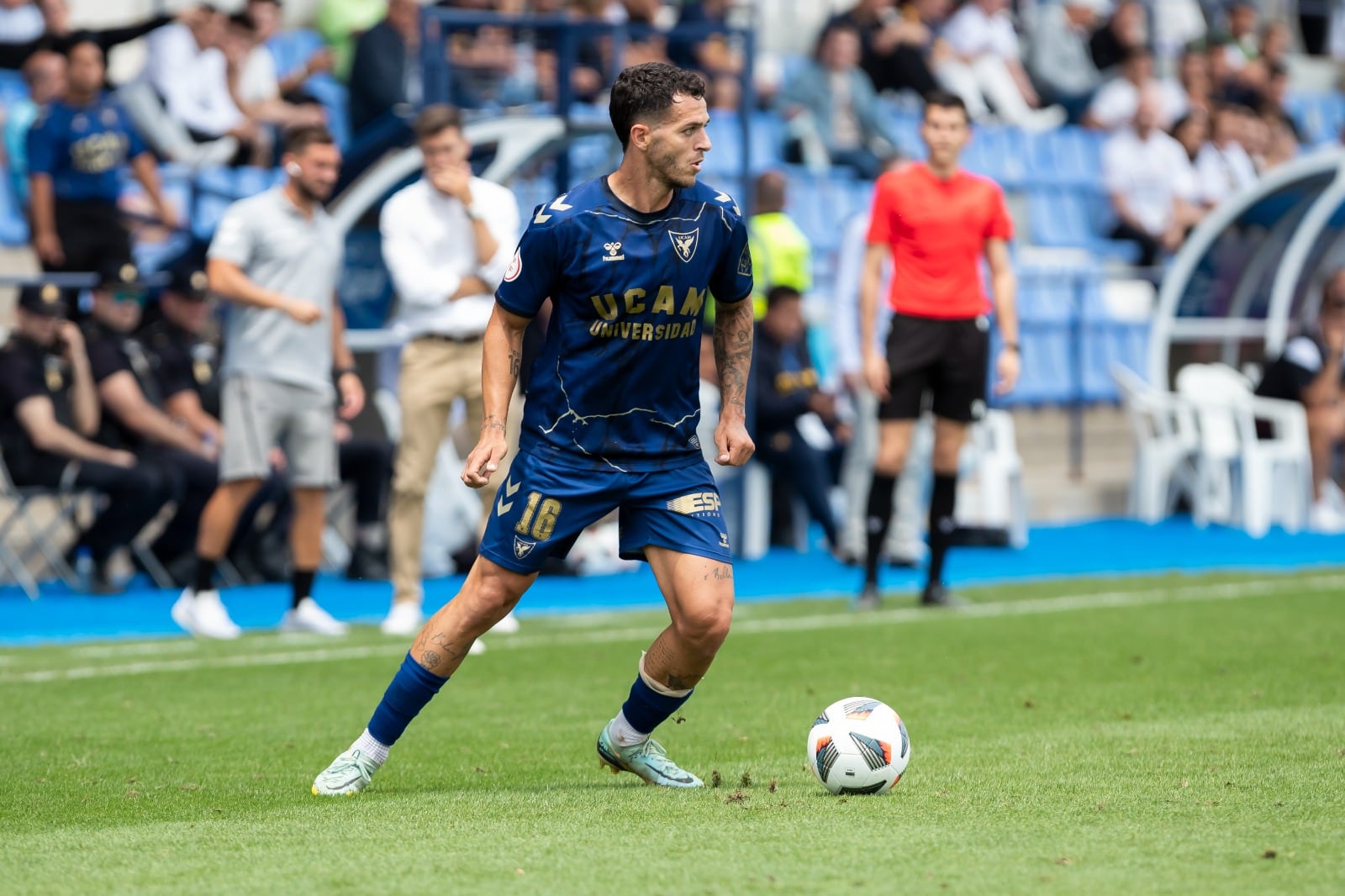 Vicente Romero en el BeSoccer La Condomina