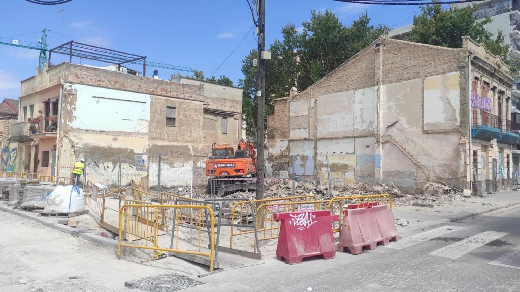 Obras escoleta del Cabanyal