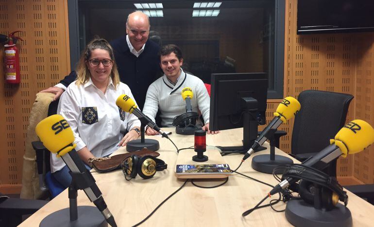 Marta Martín, Fernando Martín Adúriz y Víctor Torres