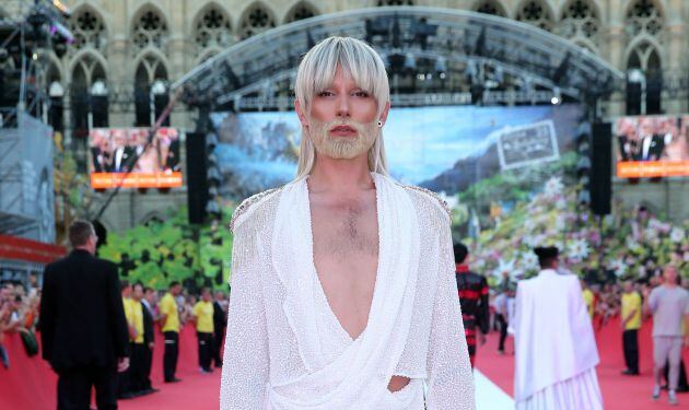 Conchita Wurst durante el &#039;Life Ball 2018&#039; celebrado en Viena, Austria.