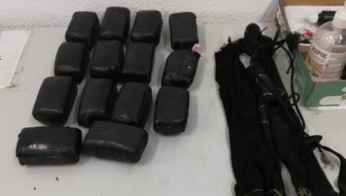 Alijo intervenido por la Policía