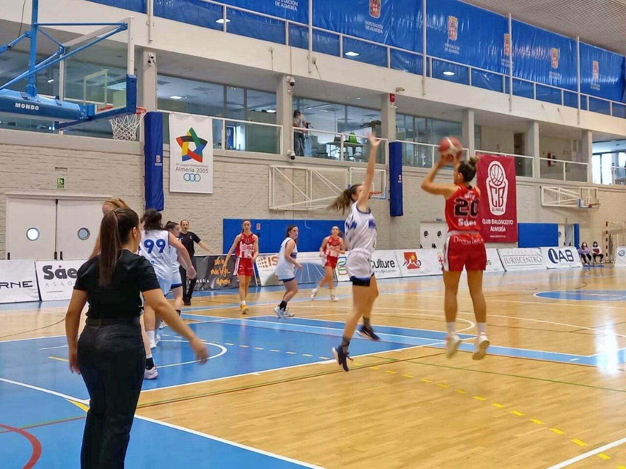 Partido muy completo de las jugadoras rojillas.