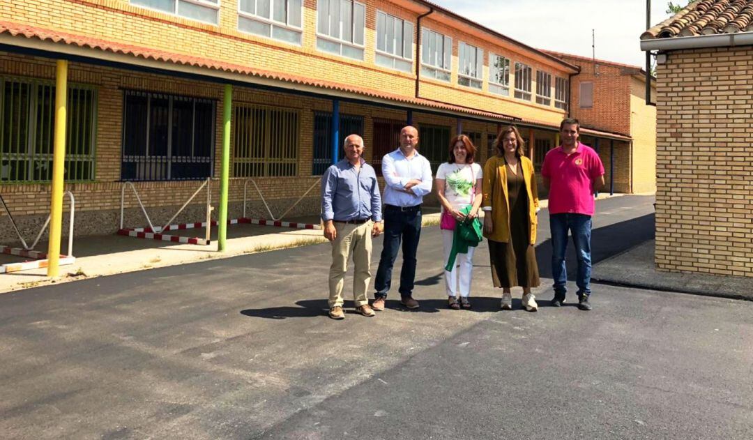 Visita al colegio de Villarramiel (Palencia)