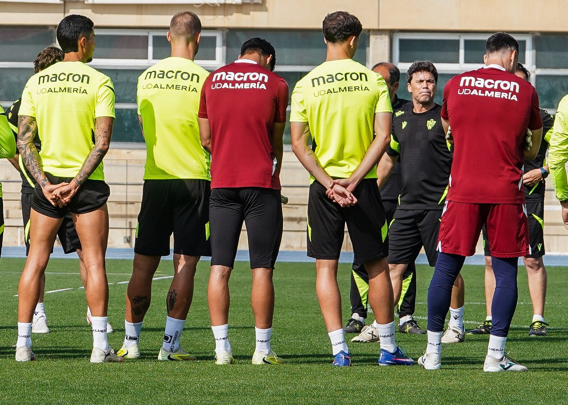 La unión del grupo será fundamental para los cinco partidos que tiene el Almería en la recta final.