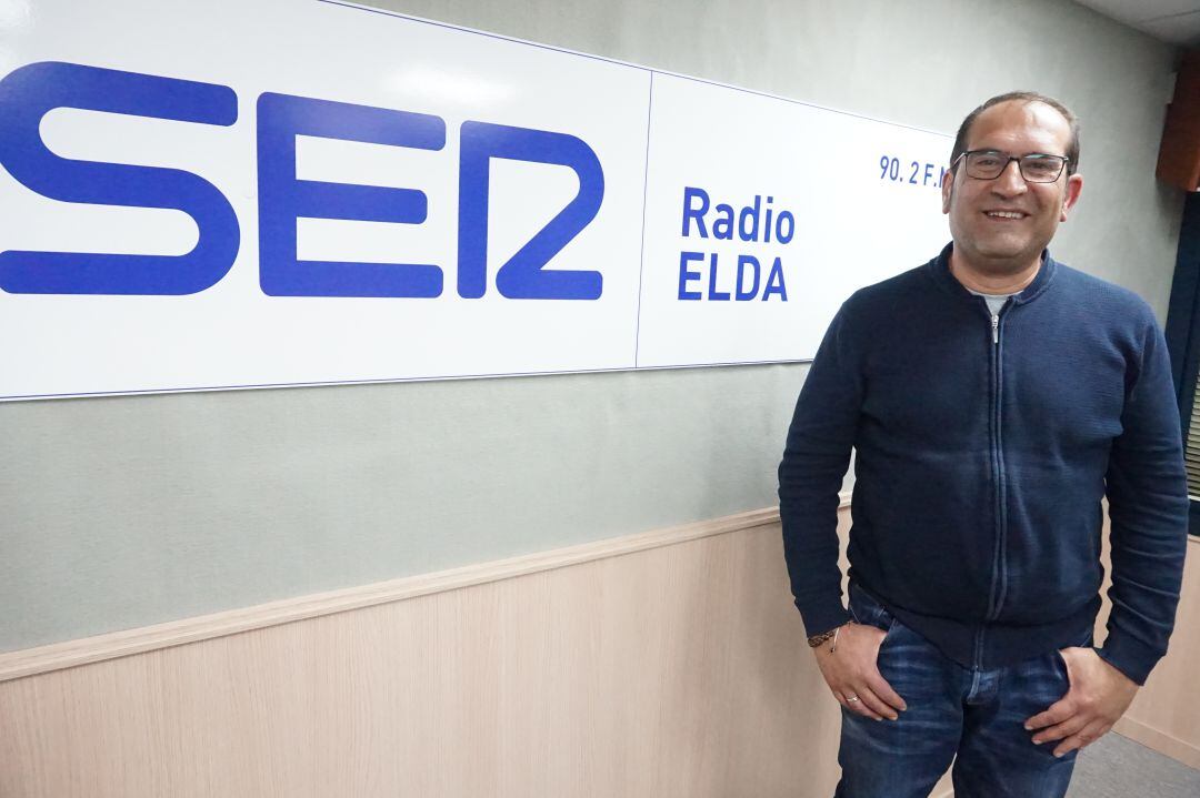 David Guardiola, presidente de la Mayordomía de San Antón de Elda 