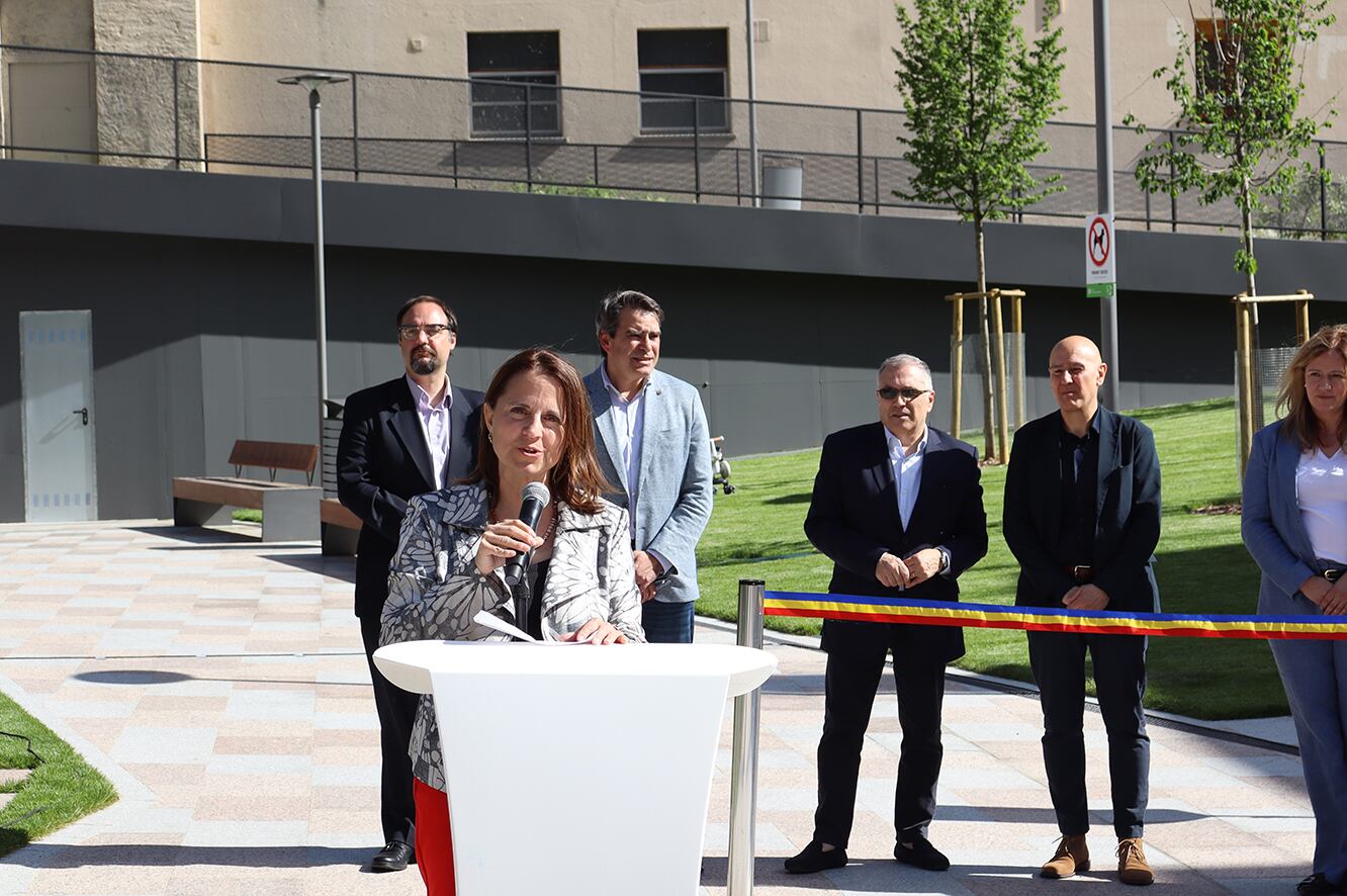 La cònsol major d'Escaldes, Rosa Gili