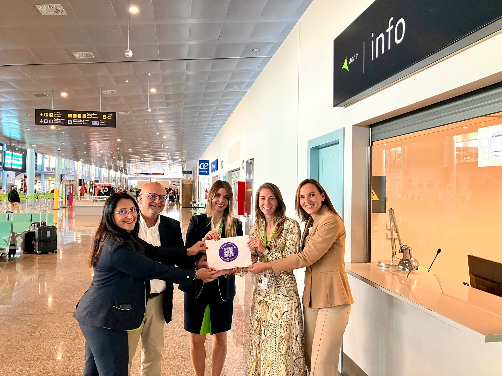 Punto Violeta en Peinador