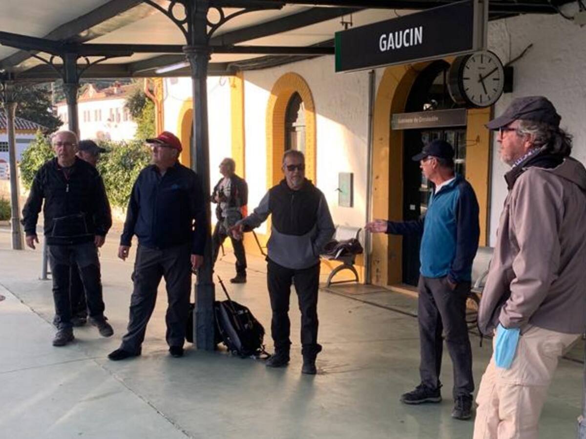 El tren deja desconectados en Gaucín a un grupo de senderistas