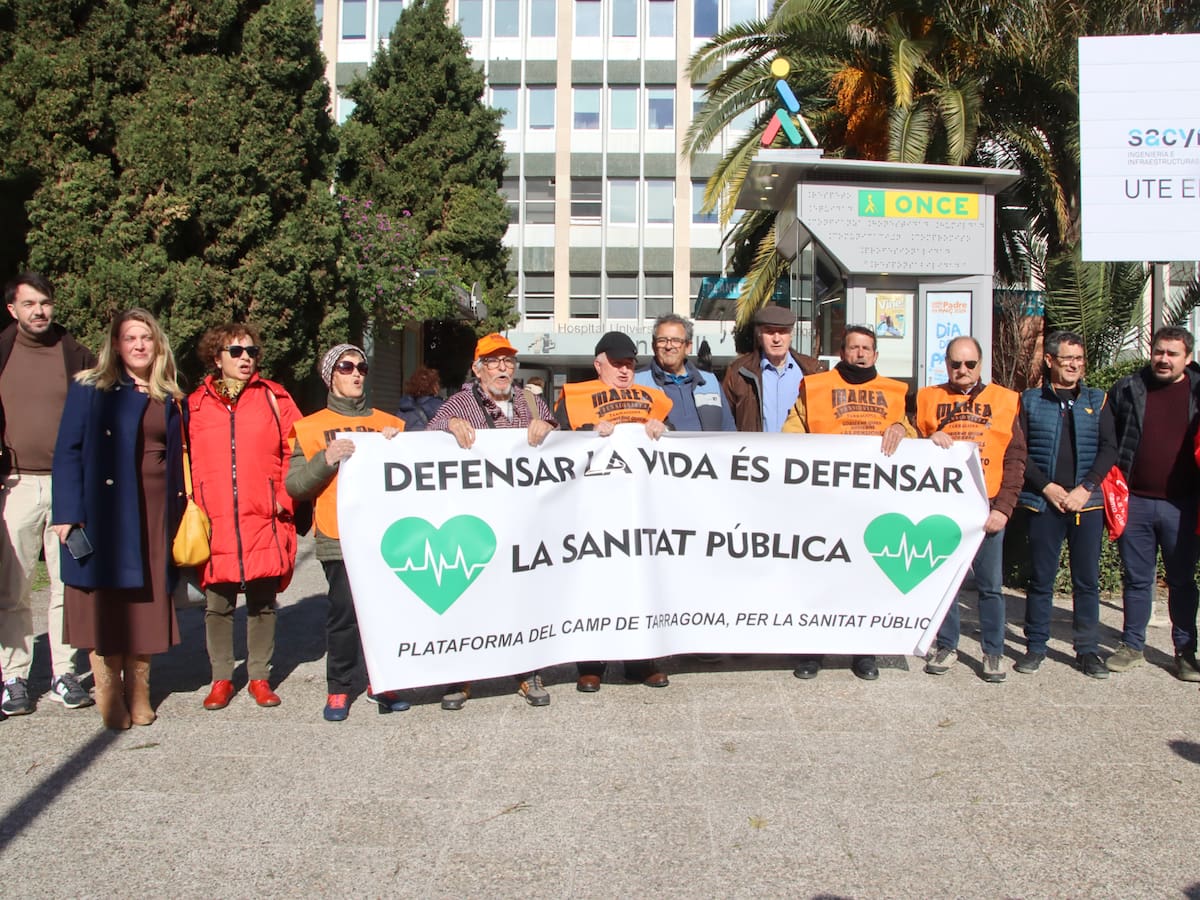 Entitats de Tarragona continuen reclamant que l'Hospital Joan XXIII atengui ictus les 24h i es manifestaran el pròxim 1 de març