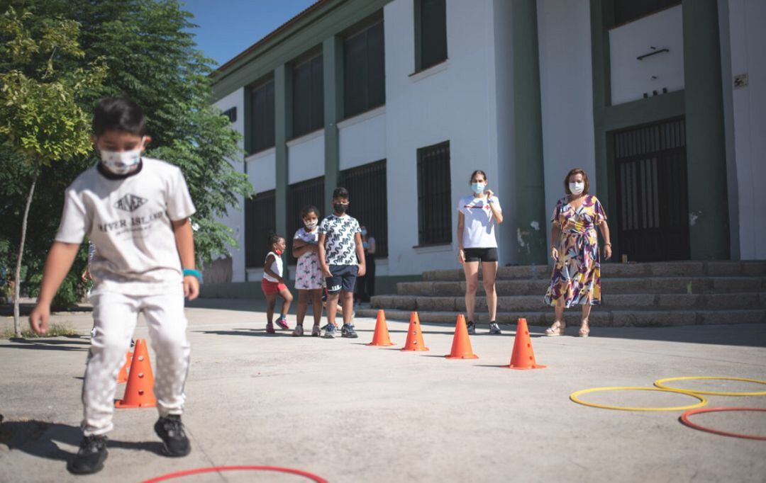 Menores participantes en los Espacios Educativos Saludables