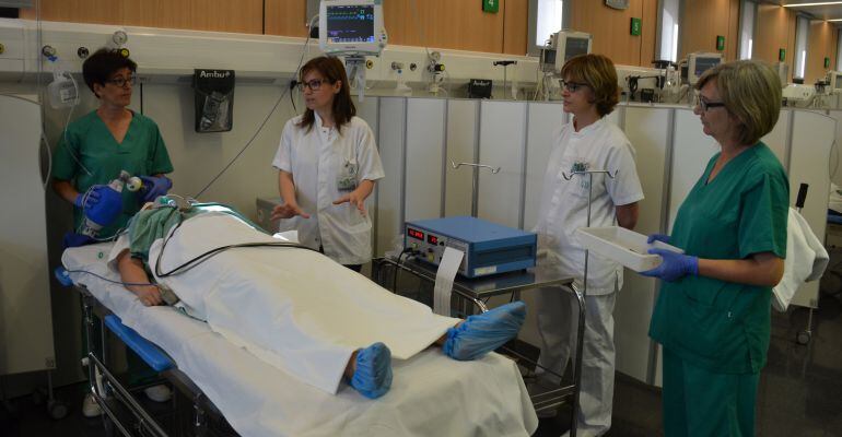 Imatge de la unitat de teràpia electroconvulsiva, en marxa des de 2011