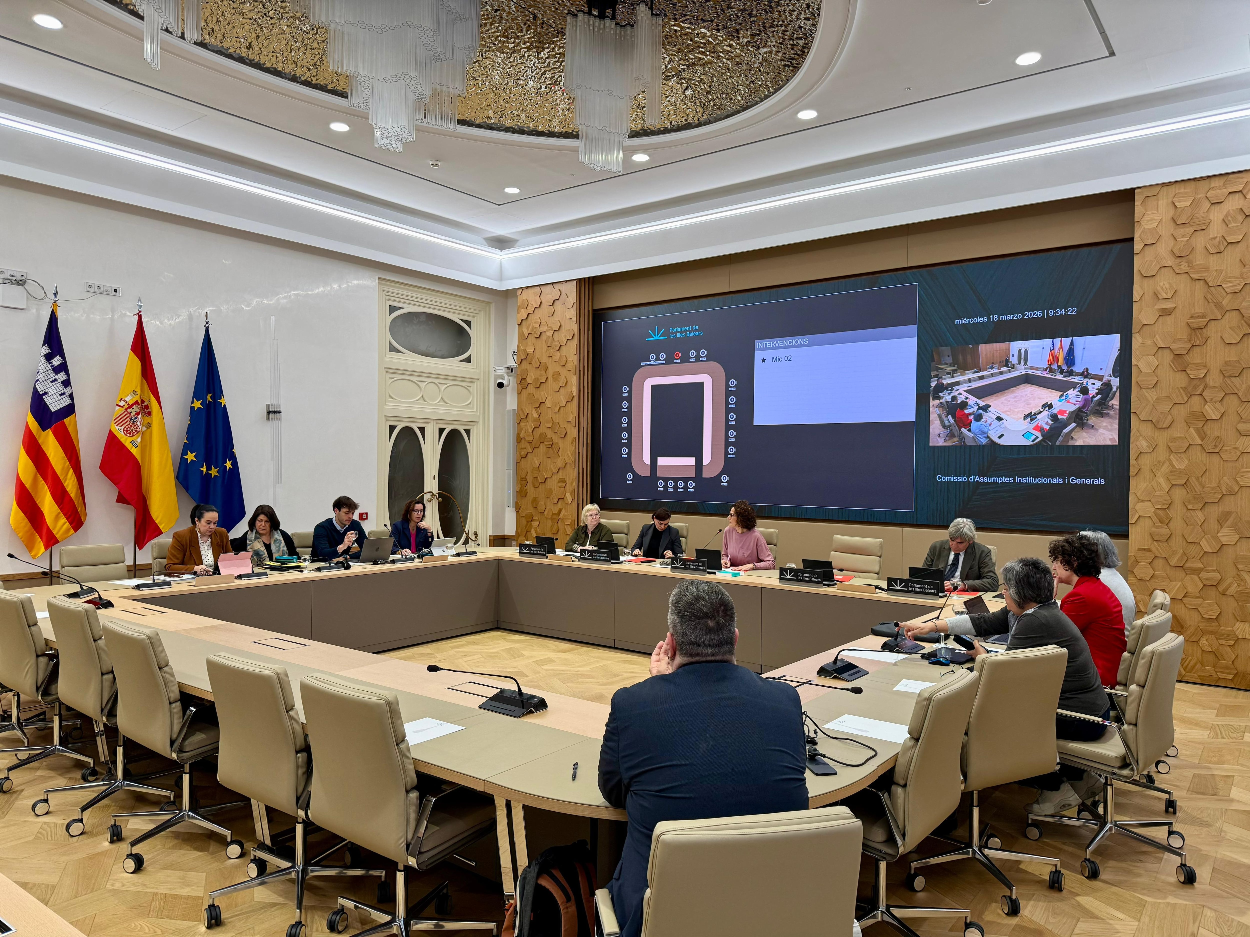 Un momento durante la presentación