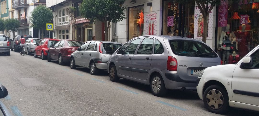 Estacionamiento regulado en Castro Urdiales.