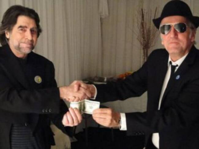 Joaquín Sabina y Pancho Varona