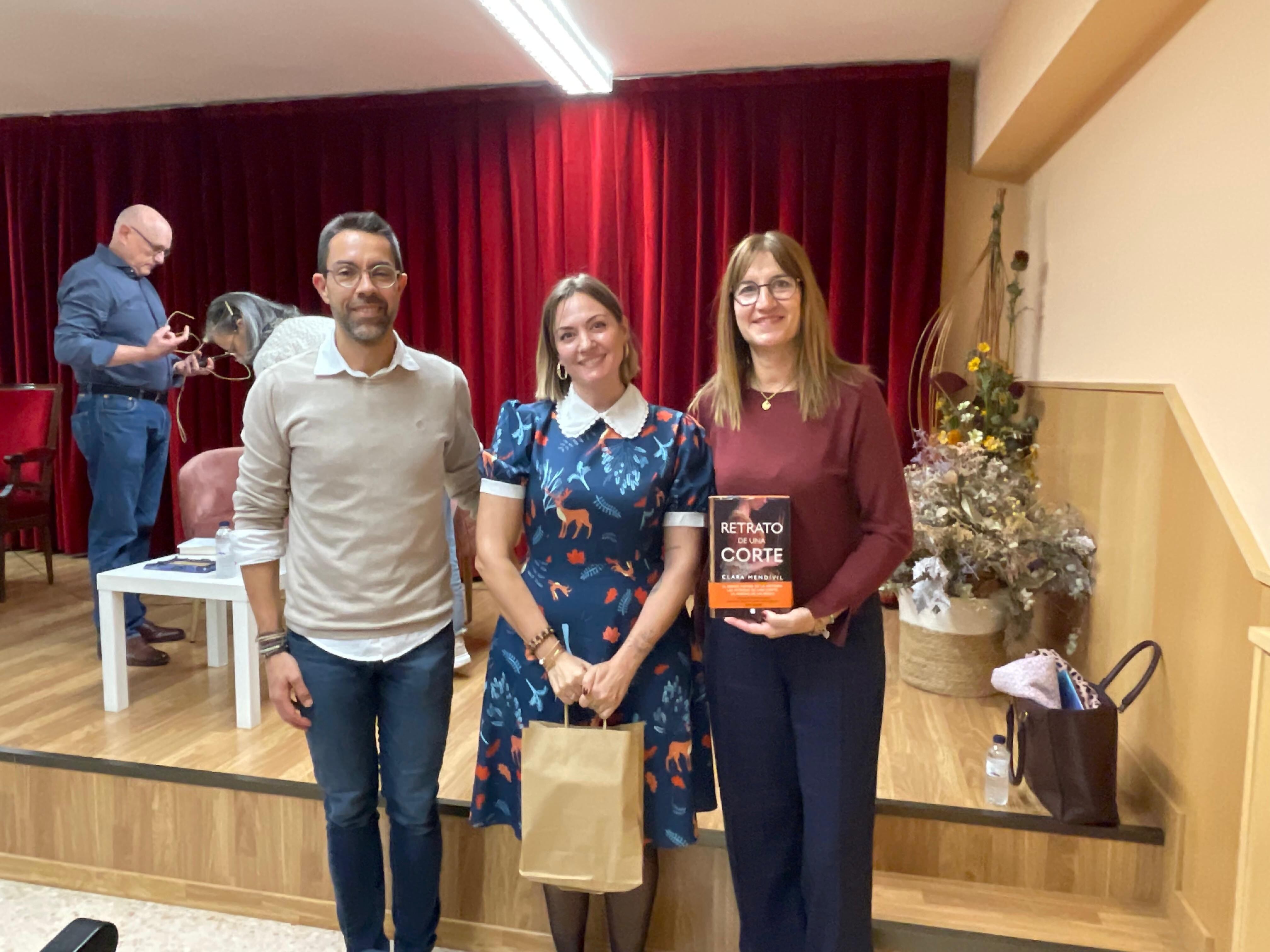 Jairo Sánchez, Ana Segura y Olga Asensio en la jornada de clausura