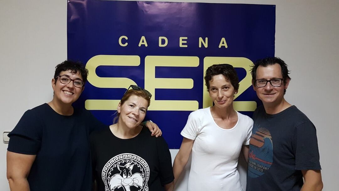 Actores de la Asociación Cultural Teatreros Teatro de Motilla del Palancar 