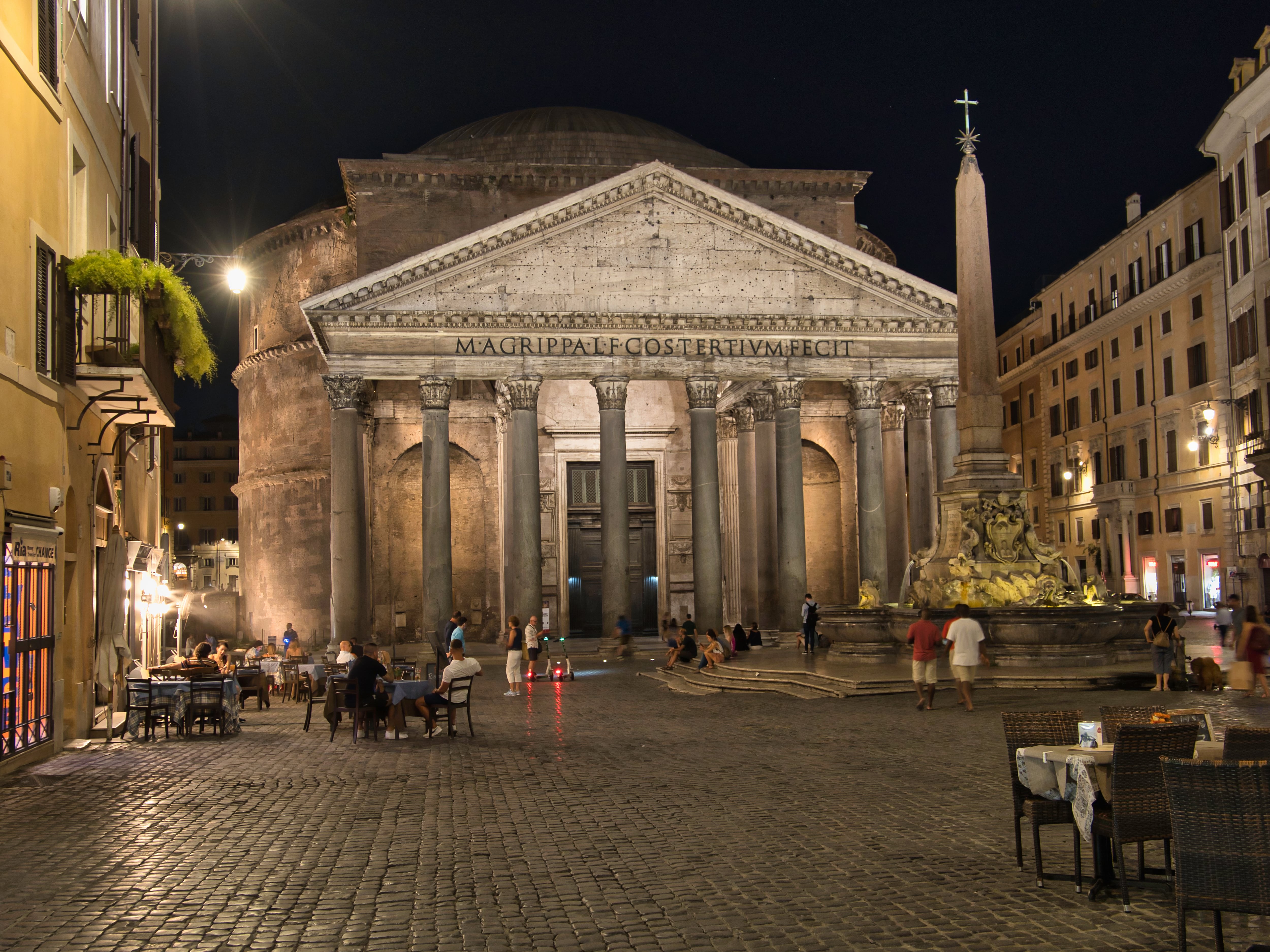 El Panteón de Agripa, Roma.